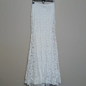 Clarisse lace wedding skirt 0 triple lined
